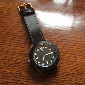 MOVING CLOSEOUT - Adidas Leather Watch
